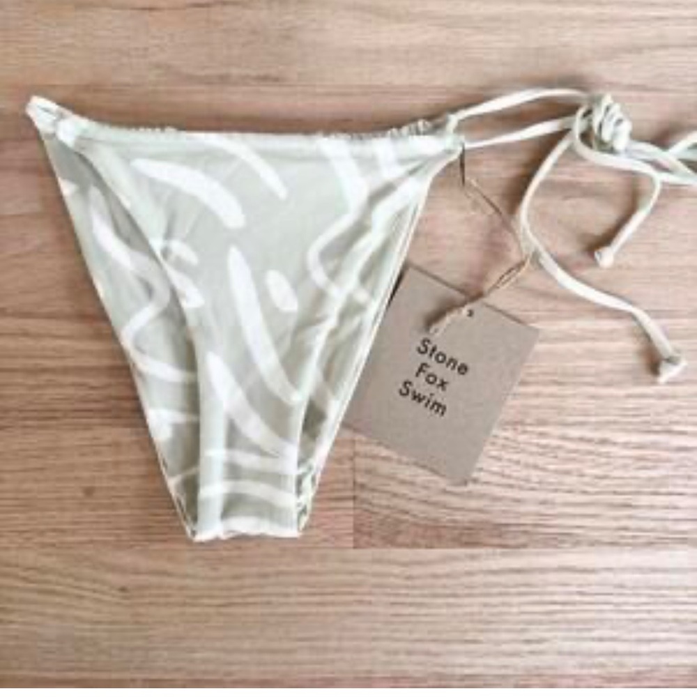 NWT stone fox swim Luka bikini bottom